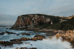 Brad and Talia together during the Knysna Heads shoot