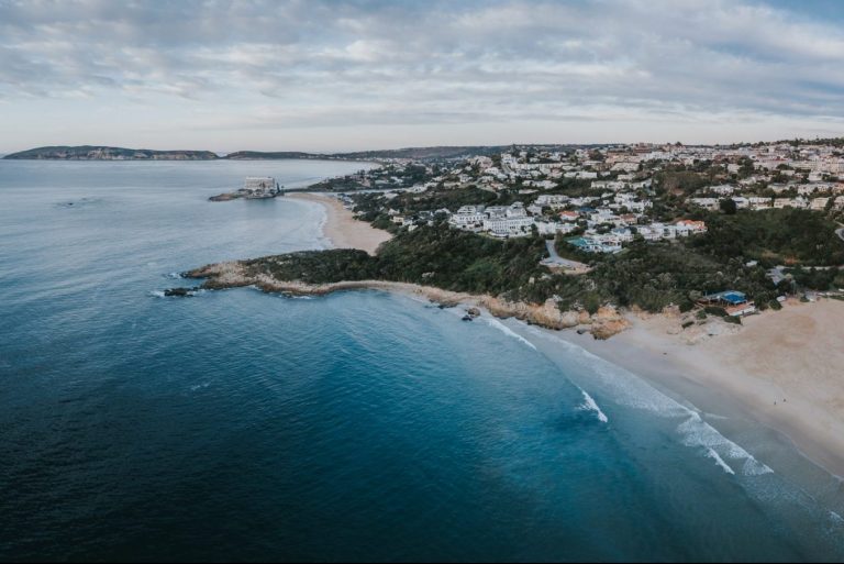 Sweeping landscape view along the Garden Route coastline
