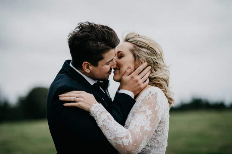 Two people together in a natural outdoor setting on the Garden Route