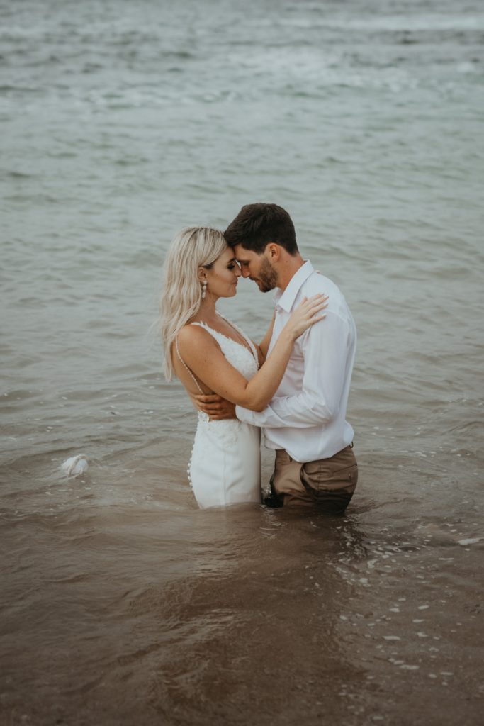 wedding moment captured during an mj port elizabeth wedding